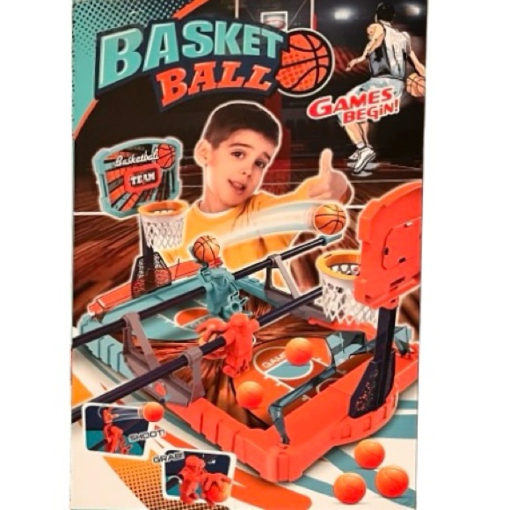 🆕- Tabletop Basketball Shooting game set.NWT